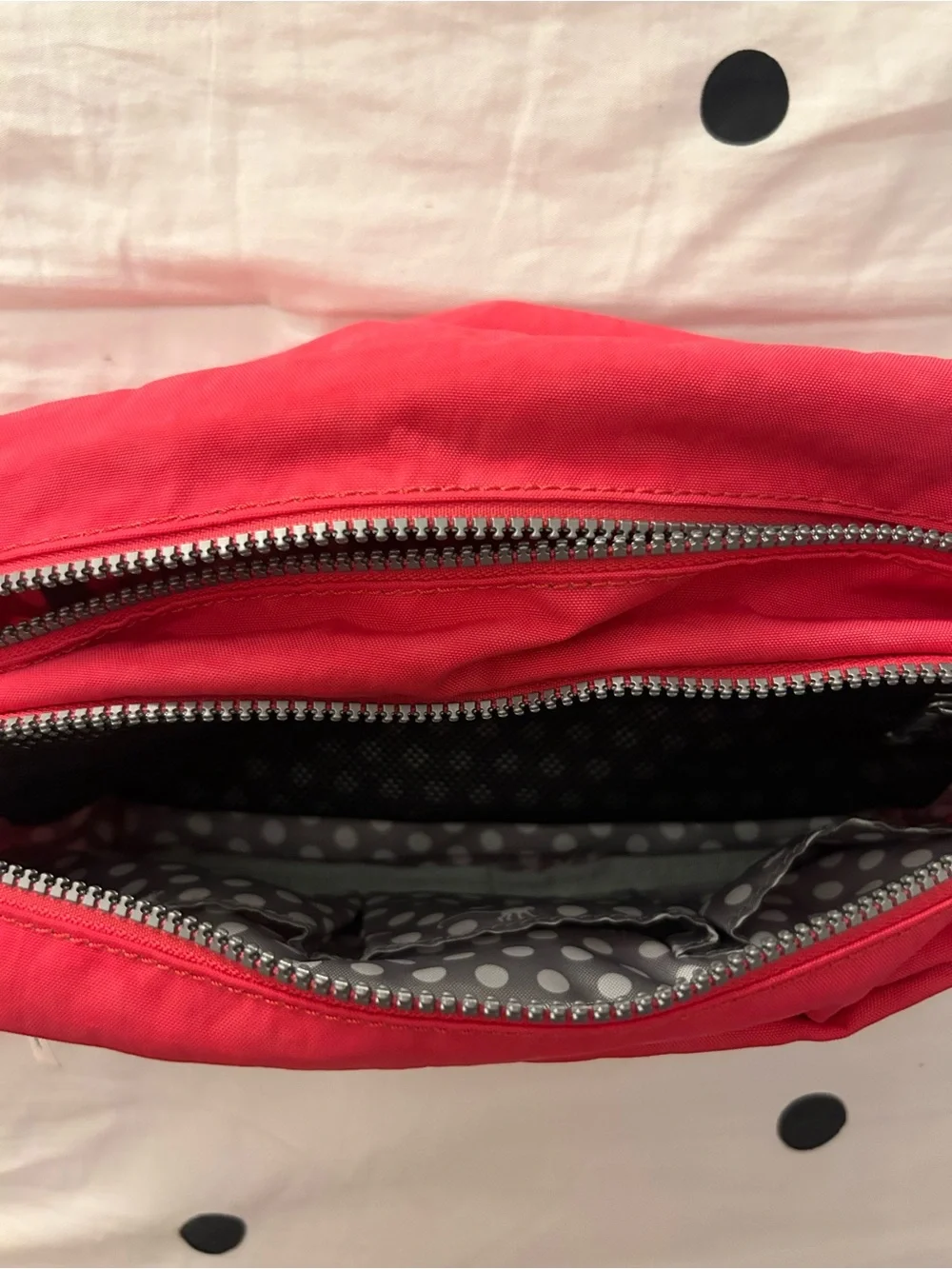 Kipling Agot Large Toiletry Bag in Vibrant Pink